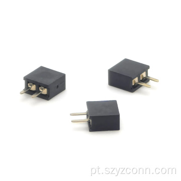 Conector fêmea de passo de 2,0 mm 2P